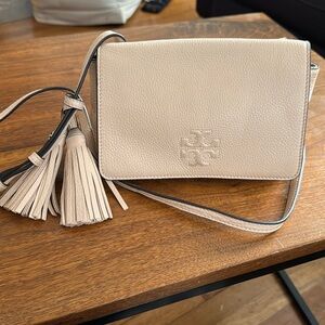 Tory Burch Cream Crossbody Bag